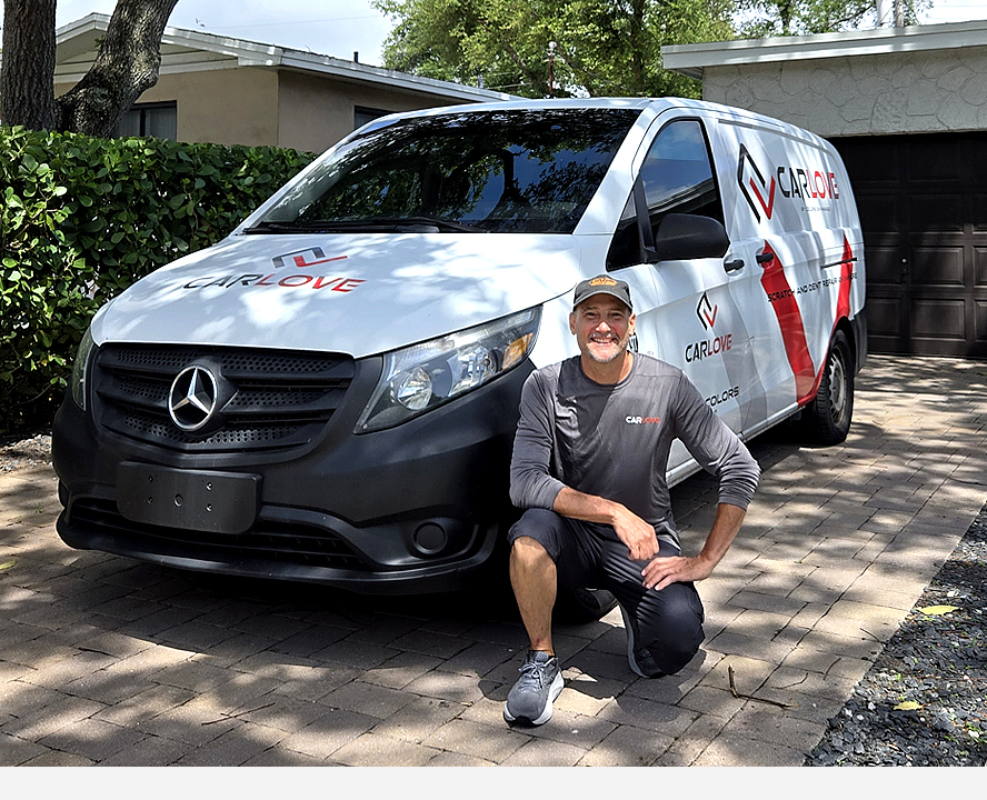 south florida scratched bumper repair